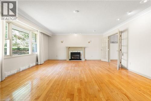 5660 Fifth Line, Guelph/Eramosa, ON - Indoor Photo Showing Living Room With Fireplace