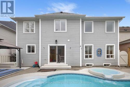 24 Kingham Avenue, Ajax (South East), ON - Outdoor With In Ground Pool With Exterior