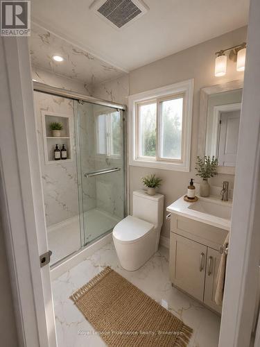 Virtually Staged - C - 535 Old Highway 2, Quinte West (Sidney Ward), ON - Indoor Photo Showing Bathroom