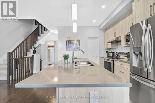 310 Kanashtage Terrace, Ottawa, ON - Indoor Photo Showing Kitchen With Stainless Steel Kitchen With Double Sink With Upgraded Kitchen
