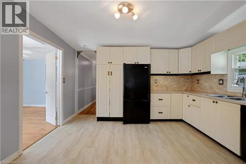 120 Maple Crescent, Flamborough, ON - Indoor Photo Showing Kitchen With Double Sink