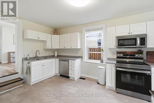 26 Marmora Street, Centre Hastings, ON - Indoor Photo Showing Kitchen With Double Sink