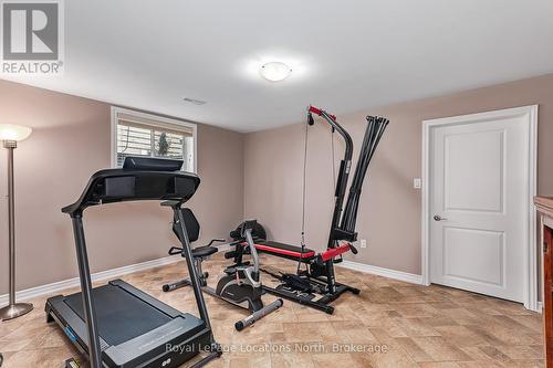 132 Dory Row, Blue Mountains, ON - Indoor Photo Showing Gym Room