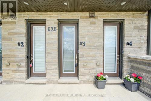 front unit door #3 - 3 - 626 Rexdale Boulevard, Toronto, ON - Outdoor With Facade