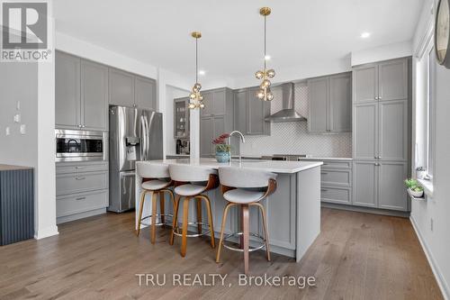 202 Skipper Drive, Ottawa, ON - Indoor Photo Showing Kitchen With Upgraded Kitchen
