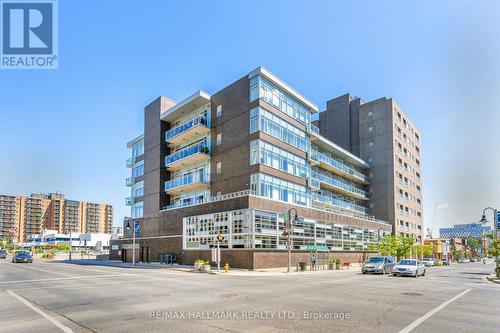 514 - 44 Bond Street W, Oshawa, ON - Outdoor With Balcony With Facade