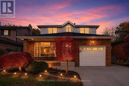 Front Elevation-Twilight Main - 35 Trenholme Crescent, Hamilton, ON - Outdoor