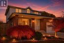 Front Elevation- Twilight Side - 35 Trenholme Crescent, Hamilton, ON  - Outdoor 