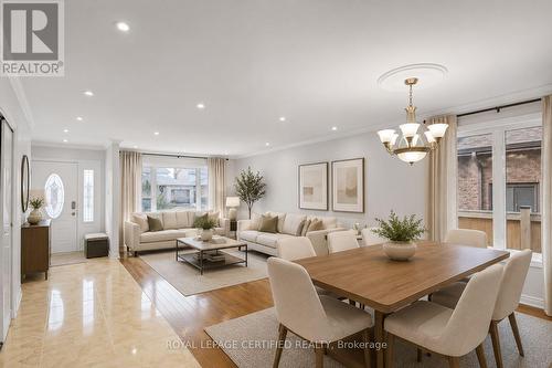 Living/Dining- Virtual Staged - 35 Trenholme Crescent, Hamilton, ON - Indoor Photo Showing Other Room