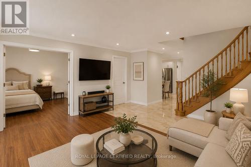 Main Family/Bedroom/Office/Full Bathroom- VS - 35 Trenholme Crescent, Hamilton, ON - Indoor Photo Showing Living Room