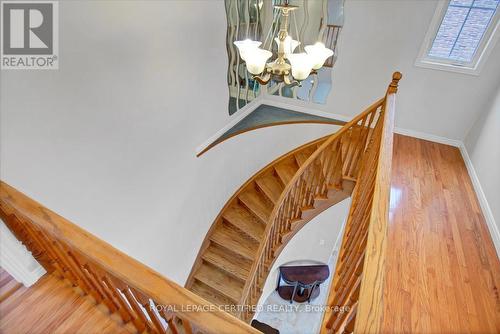 Curved Stairs - 35 Trenholme Crescent, Hamilton, ON - Indoor Photo Showing Other Room