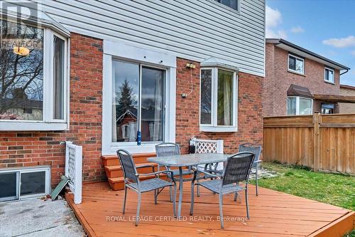 Backyard with Deck - 35 Trenholme Crescent, Hamilton, ON - Outdoor With Deck Patio Veranda With Exterior