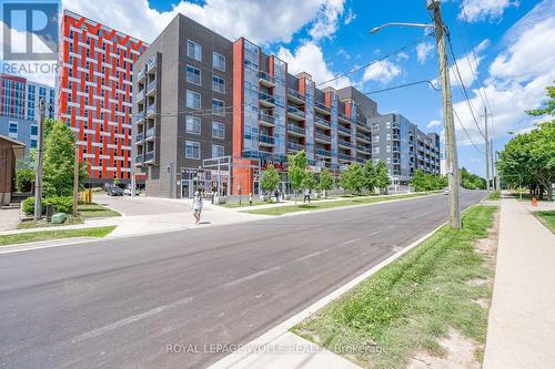 201 - 251 Hemlock Street, Waterloo, ON - Outdoor With Facade