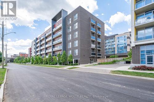 201 - 251 Hemlock Street, Waterloo, ON - Outdoor With Balcony With Facade