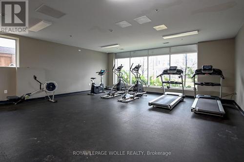 201 - 251 Hemlock Street, Waterloo, ON - Indoor Photo Showing Gym Room
