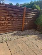 The privacy fencing is a perfect buffer - 