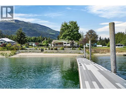 8110 & 8120 Busk Road, Balfour, BC - Outdoor With Body Of Water With View