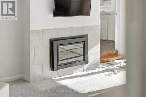 81 Thomson Drive, Hamilton, ON - Indoor With Fireplace