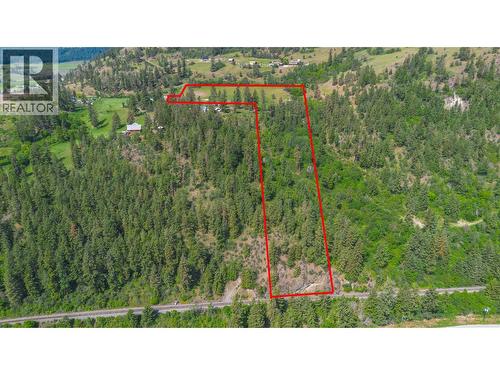 Approximate Boundaries to Grandview Flats road. Final survey pending. - Proposed Lot B 1212 Page Road, Spallumcheen, BC 