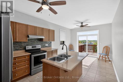 3135 Emperor Drive, Orillia, ON - Indoor Photo Showing Kitchen With Double Sink