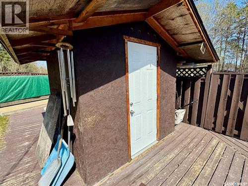 1632 Studer Street, La Ronge, SK - Outdoor With Deck Patio Veranda With Exterior