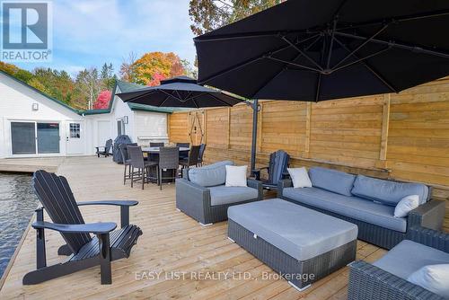 1021 Marina Road, Lake Of Bays, ON - Outdoor With Deck Patio Veranda With Exterior