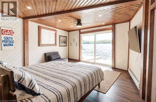 1021 Marina Road, Huntsville, ON - Indoor Photo Showing Bedroom