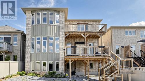 40 Hackett Street, East Gwillimbury, ON - Outdoor With Balcony With Facade