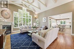 Living Room Provides Gorgeous Ravine Views - 