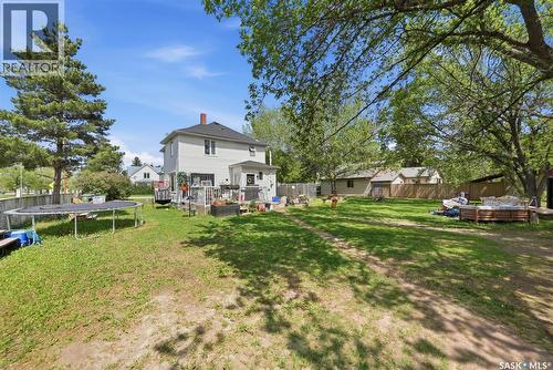 200 1St Street, Dundurn, SK - Outdoor With Deck Patio Veranda With Backyard