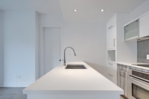 Kitchen - 604-901 Rue De La Commune E., Montréal (Ville-Marie), QC - Indoor Photo Showing Kitchen With Double Sink With Upgraded Kitchen