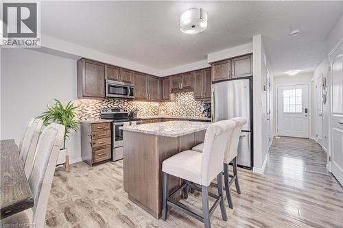 20 Meadowridge Street, Kitchener, ON - Indoor Photo Showing Kitchen With Stainless Steel Kitchen With Upgraded Kitchen