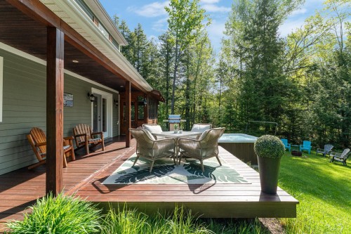 Terrasse - 1215 Rue Aurélien, Magog, QC - Outdoor With Deck Patio Veranda With Exterior