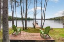 Bord de l'eau - 8 Rue Des Guides, La Minerve, QC  - Outdoor With Body Of Water With View 