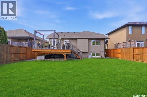 627 Paton Way, Saskatoon, SK - Outdoor With Deck Patio Veranda With Backyard With Exterior