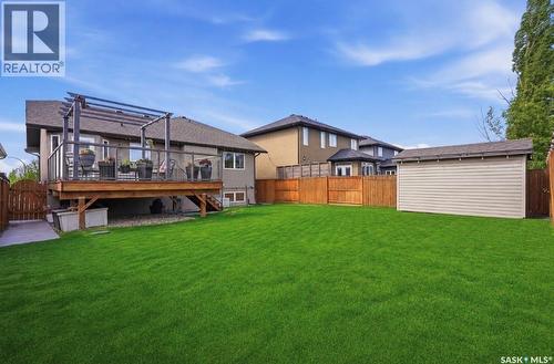627 Paton Way, Saskatoon, SK - Outdoor With Deck Patio Veranda With Backyard With Exterior