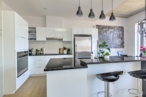 Cuisine - 407-175 Av. Metcalfe, Westmount, QC - Indoor Photo Showing Kitchen With Upgraded Kitchen