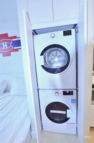 Laundry - 4714-1210 Rue Jeanne-Mance, Montréal (Ville-Marie), QC - Indoor Photo Showing Laundry Room