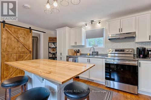 391 Third Avenue, Pembroke, ON - Indoor Photo Showing Kitchen With Double Sink
