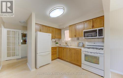 157 Leeson Street, East Luther Grand Valley, ON - Indoor Photo Showing Kitchen With Double Sink