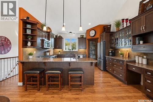 Kiryk Acreage, Buckland Rm No. 491, SK - Indoor Photo Showing Kitchen With Upgraded Kitchen