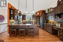 Kiryk Acreage, Buckland Rm No. 491, SK  - Indoor Photo Showing Kitchen With Upgraded Kitchen 