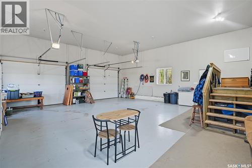 Kiryk Acreage, Buckland Rm No. 491, SK - Indoor Photo Showing Garage