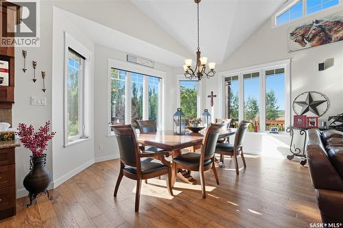 Kiryk Acreage, Buckland Rm No. 491, SK - Indoor Photo Showing Dining Room