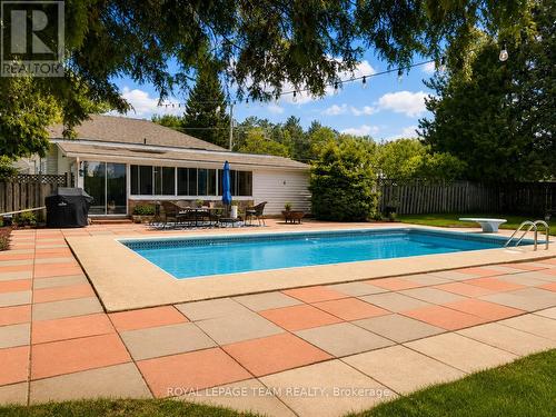 26 Lane Street, Madawaska Valley, ON - Outdoor With In Ground Pool With Backyard
