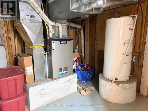 Furnace and HWT - 26 Lane Street, Madawaska Valley, ON - Indoor Photo Showing Basement