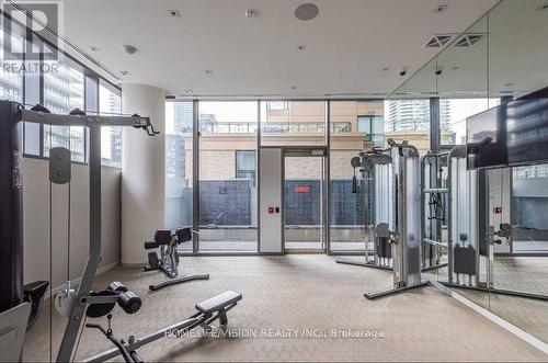 4207 - 42 Charles Street E, Toronto, ON - Indoor Photo Showing Gym Room