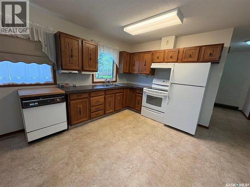 86 1St Street Sw, Wadena, SK - Indoor Photo Showing Kitchen With Double Sink