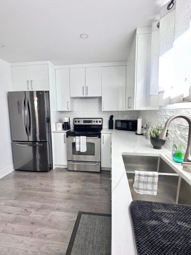 Cuisine - 2785 Rue Gélineau, Longueuil (Saint-Hubert), QC - Indoor Photo Showing Kitchen With Double Sink