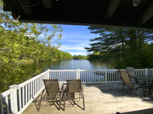 Terrasse - 41 Rue Du Lac-Carillon, Brownsburg-Chatham, QC - Outdoor With Body Of Water With Deck Patio Veranda